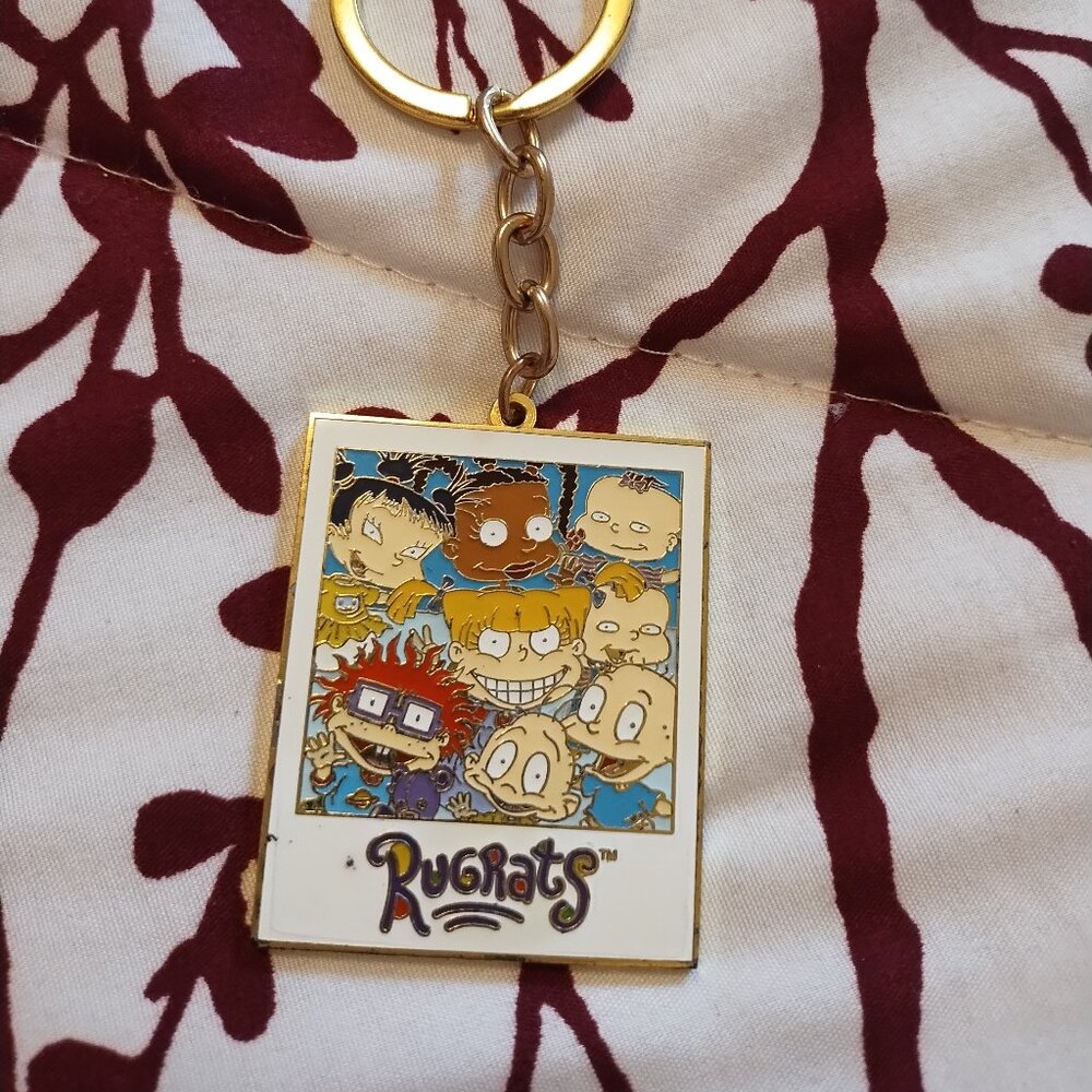 Nickelodeon gold keychain 2020
